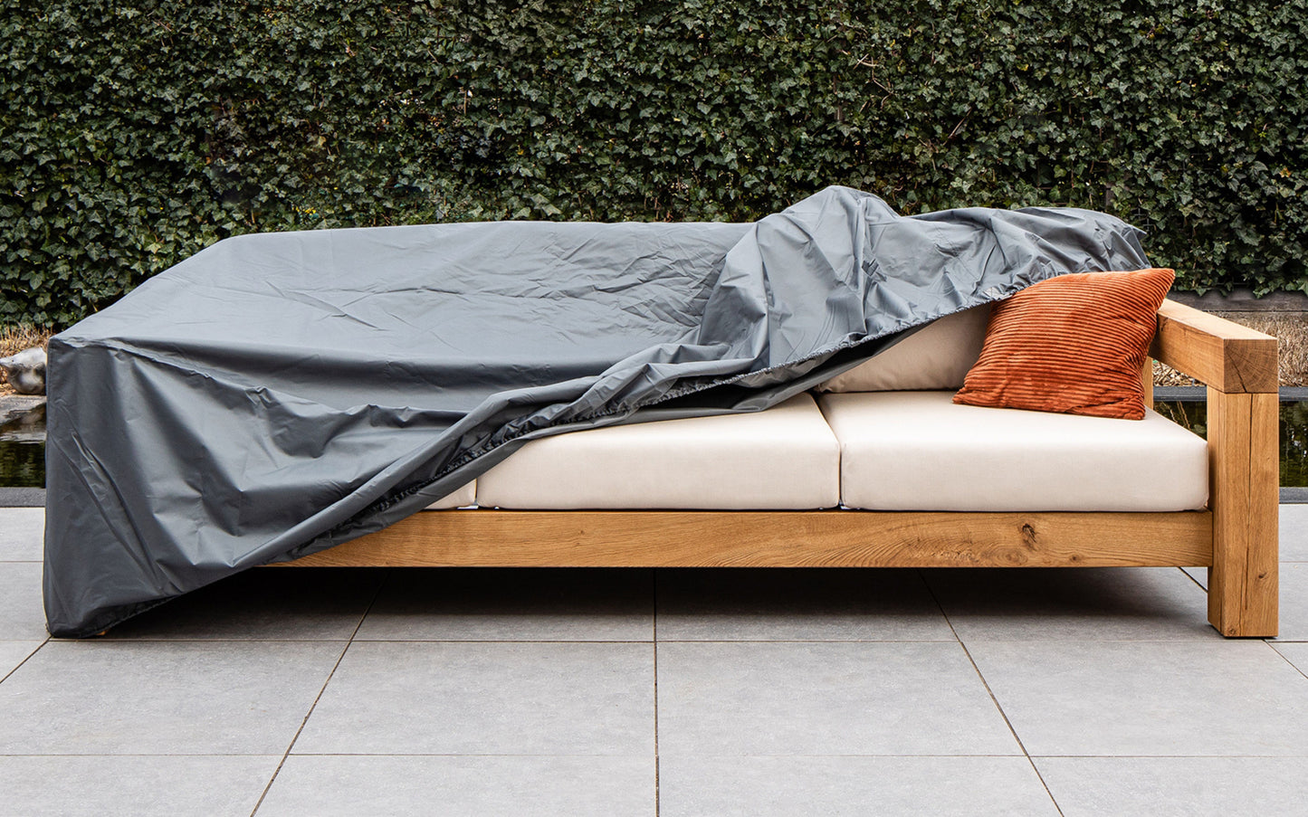 Beschermhoes 3-zits loungebank