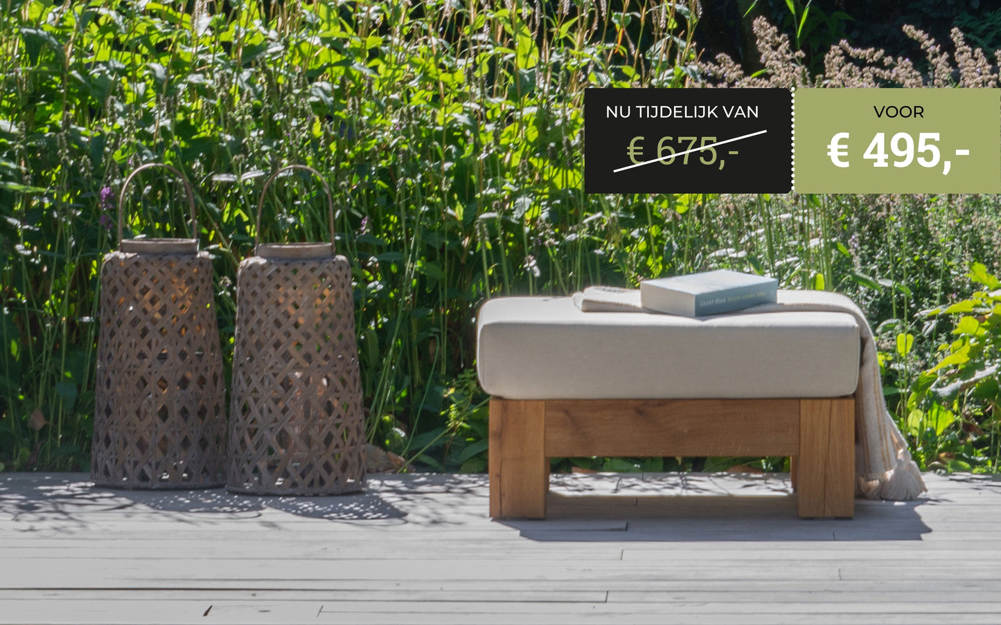 Lounge hocker - Southend Beige