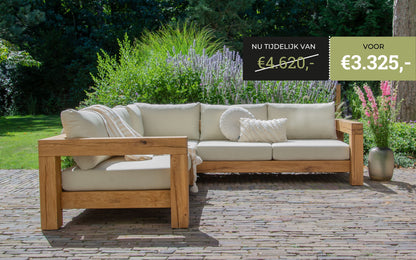 Hoekbank 5-zits - Southend Beige