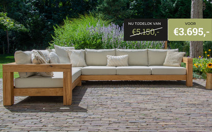 Hoekbank 6-zits - Southend Beige