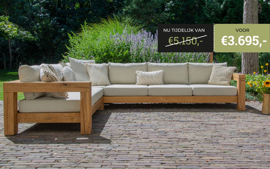 Hoekbank 6-zits - Southend Beige