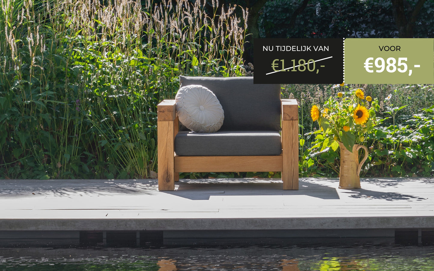 Lounge Fauteuil - Southend Antraciet